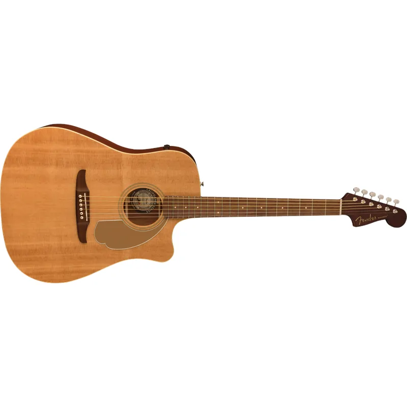 FENDER Fender Redondo Player Walnut Fingerboard Gold Pickguard Natural - zdjecie 3
