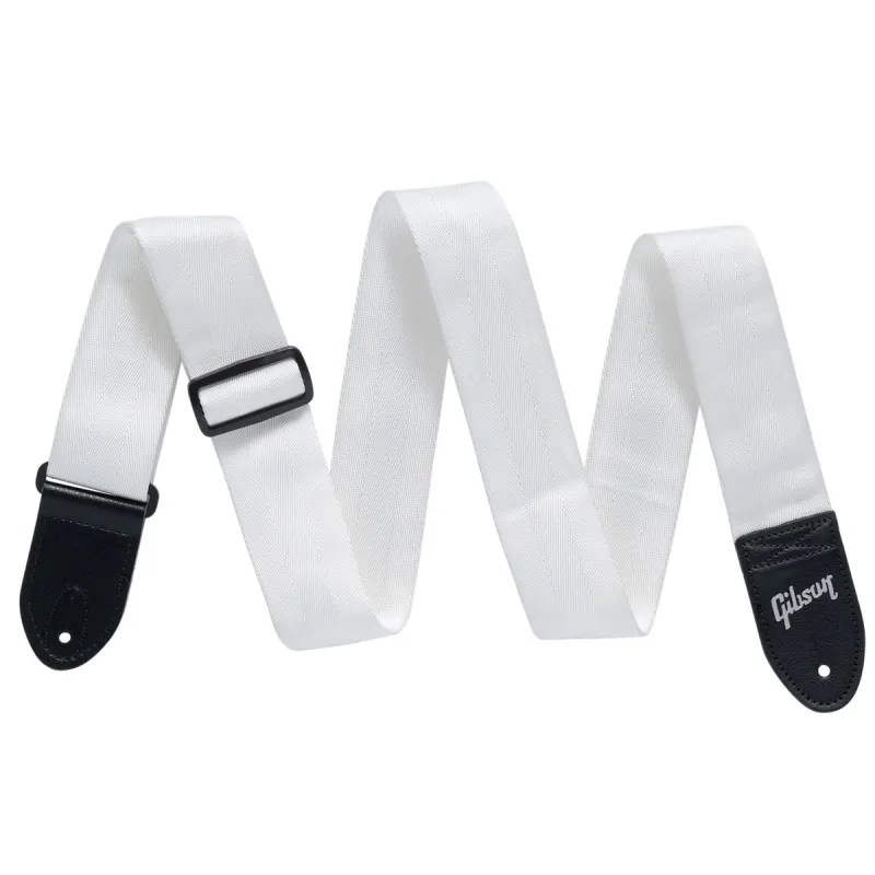 Gibson Gibson ASBELT-WHT The Seatbelt White pas do gitary