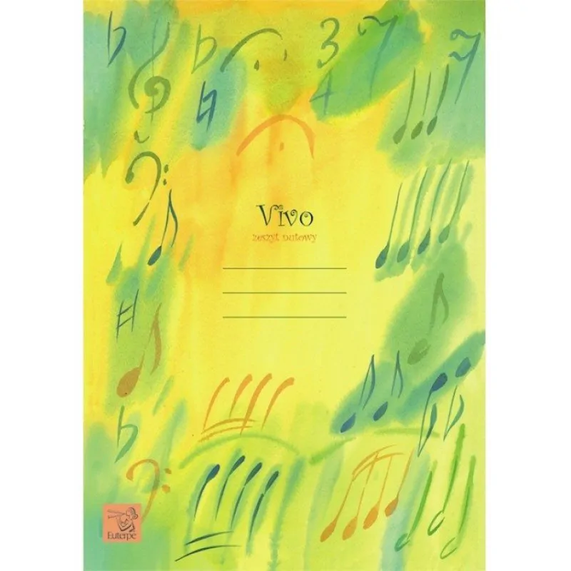 EUTERPE Euterpe Vivo zeszyt do nut A4