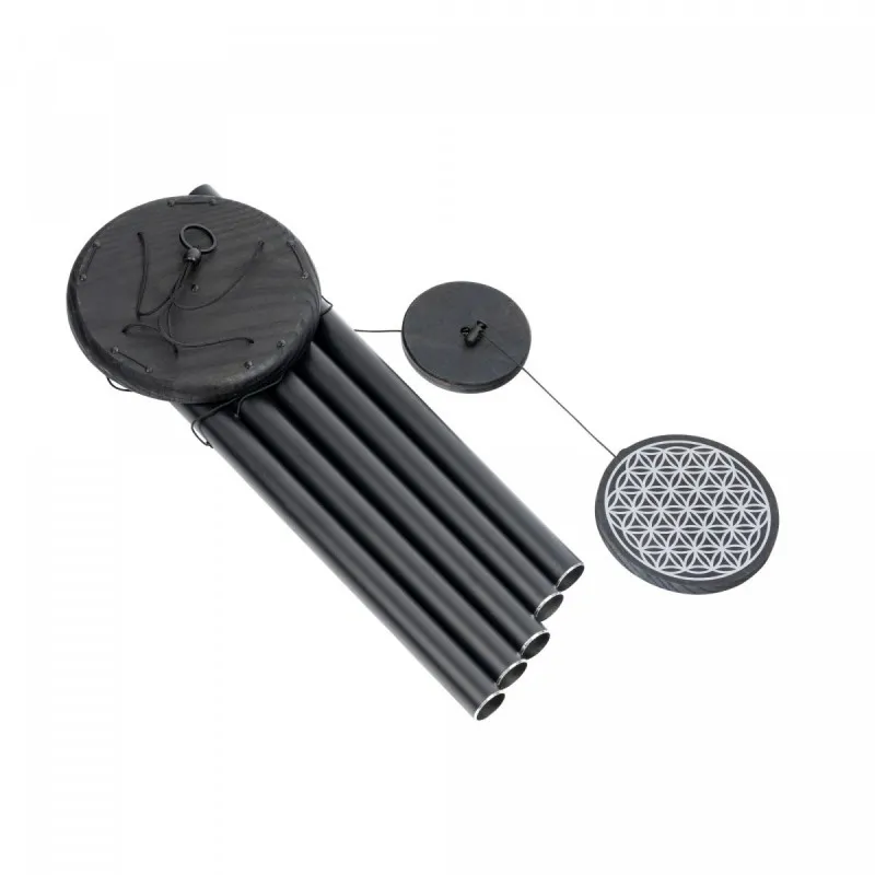 Meinl Sonic Energy MEINL Sonic Energy Flower of Life Meditation Chime, 36" / 90 cm, 432 Hz, Black - zdjecie 2