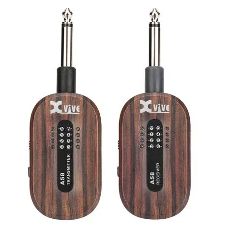 XVive XVive A58 RW Guitar Wireless System 5.8 GHz Rosewood zestaw bezprzewodowy do gitary