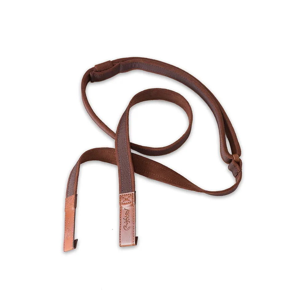 RightOn! Straps RightOn! Classical Dual Hook Brown pas do gitary klasycznej