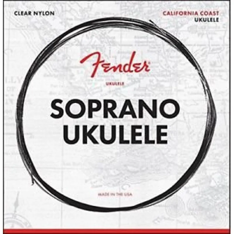 FENDER Fender struny ukulele sopran