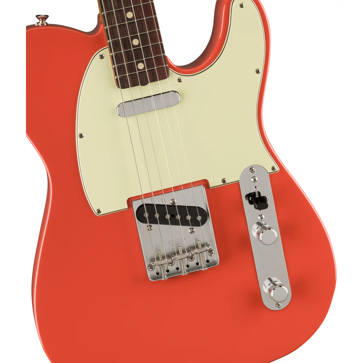 FENDER Fender Vintera II '60s Telecaster Rosewood Fingerboard Fiesta Red - zdjecie 3
