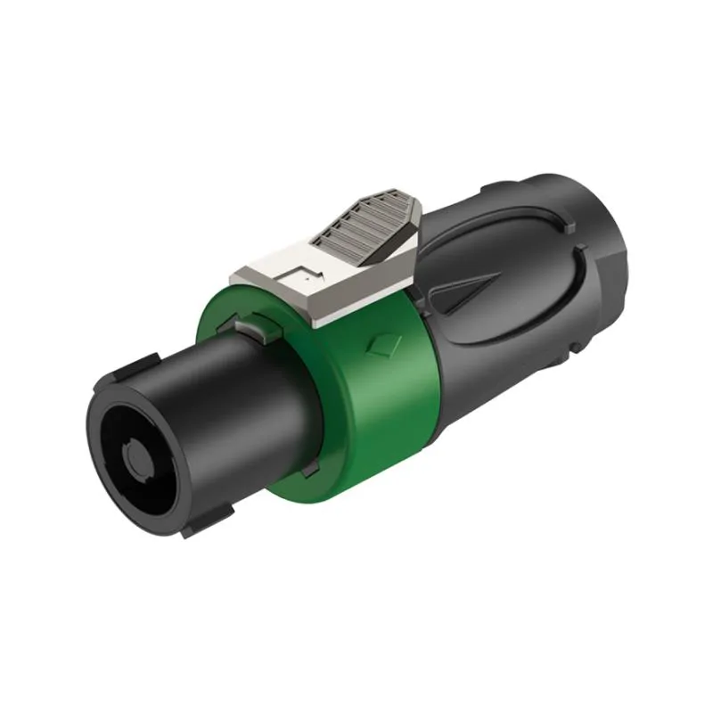 Roxtone Wtyk głośnikowy zielony 4-pin Roxtone RS4F-N-GN