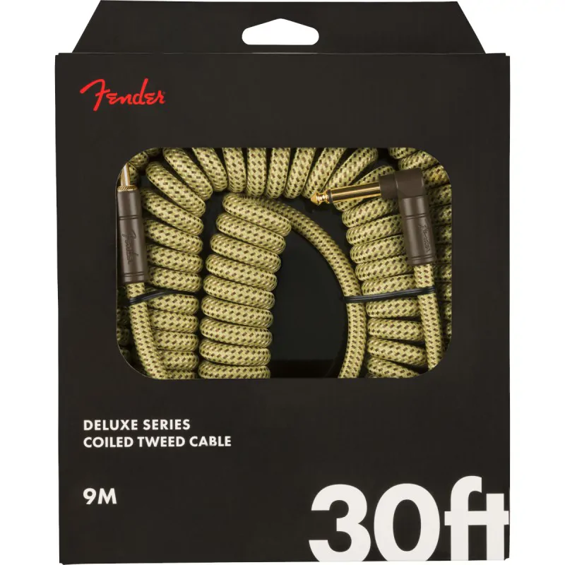 FENDER Fender 099-0823-050 Deluxe Coil 30' Tweed kabel 9m - zdjecie 2