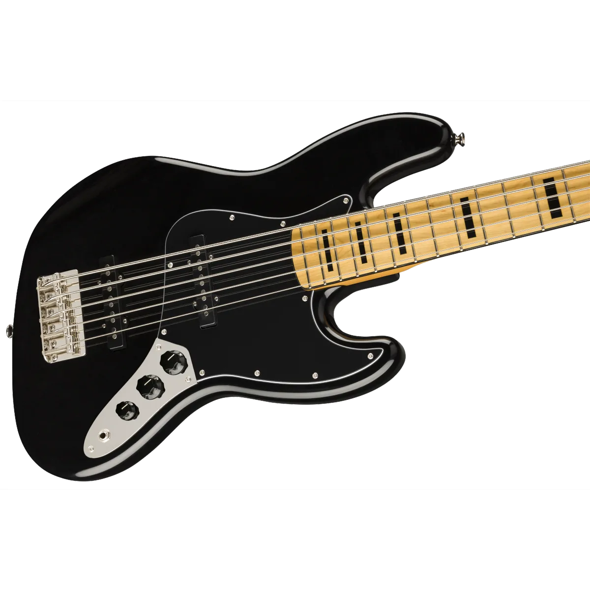 Squier Squier Classic Vibe '70s Jazz Bass Maple Fingerboard Black - zdjecie 4