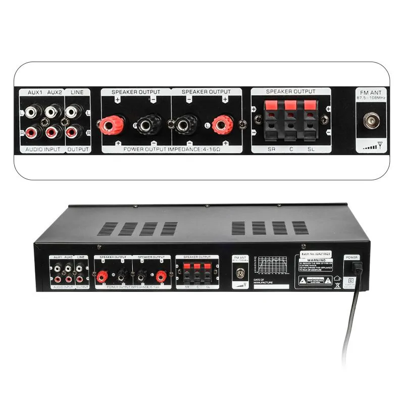 DNA DNA AMPLI 5.0 wzmacniacz dźwięku stereo HiFi Bluet - zdjecie 3