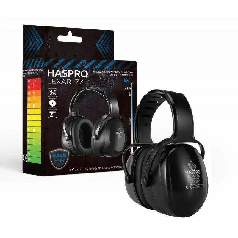 Haspro Haspro Lexar-7X słuchawki wygłuszające - wyciszacze - zdjecie 4
