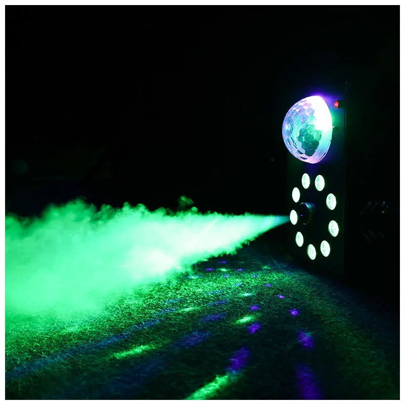 LIGHT4ME LIGHT4ME PARTY FOG 700W V2 generator wytwornica dymu mgły kula disco efekt świetlny RGB pilot bezprzewodowy uchwyt montażowy - zdjecie 14