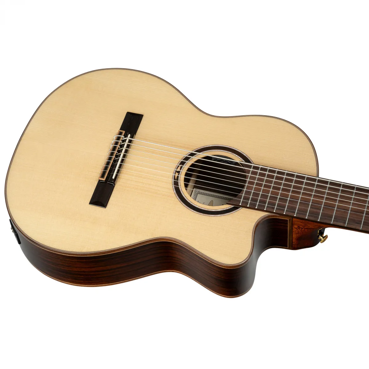 Ortega Ortega RCE158RW-8 Gitara Elektro-Klasyczna 8-mio strunowa - zdjecie 7