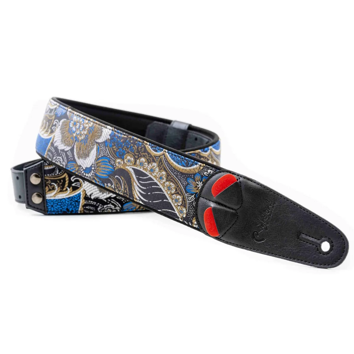 RightOn! Straps RightOn! Hokkaido Black Mojo Pas do gitary - zdjecie 2