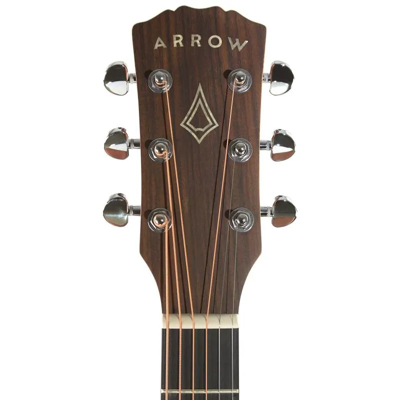 Arrow Arrow Raw Series Mahogany gitara akustyczna - zdjecie 4
