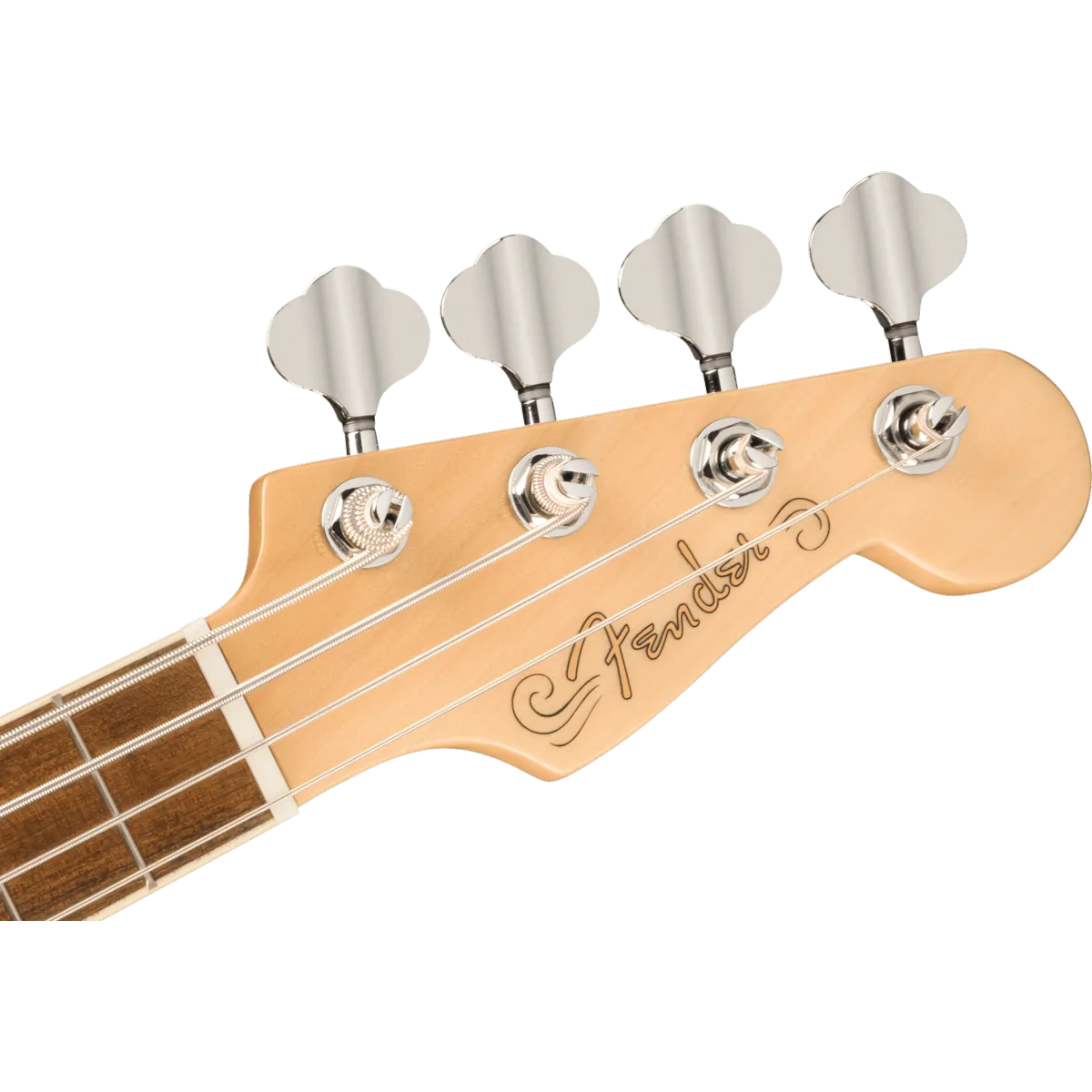FENDER Fender Fullerton Precision Bass Uke Walnut Fingerboard Tortoiseshell Pickguard 3-Color Sunburst - zdjecie 5