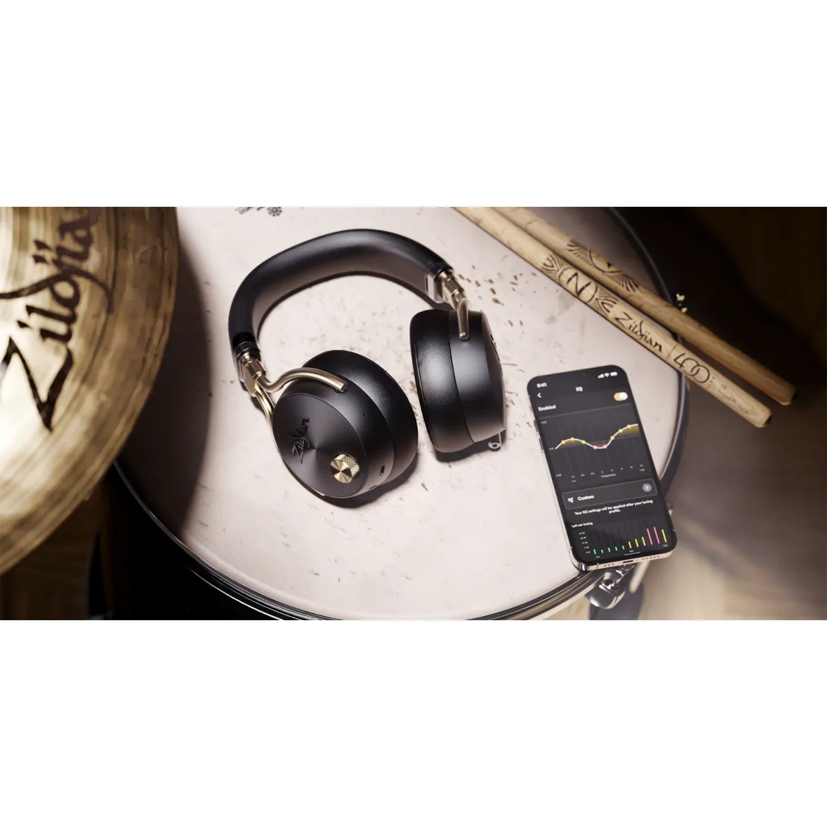 Zildjian Zildjian ALCHEM-E Black słuchawki czarne - zdjecie 8