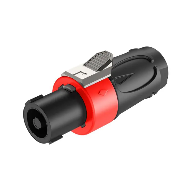 Roxtone Wtyk głośnikowy czerwony  4-pin Roxtone RS4F-N-RD
