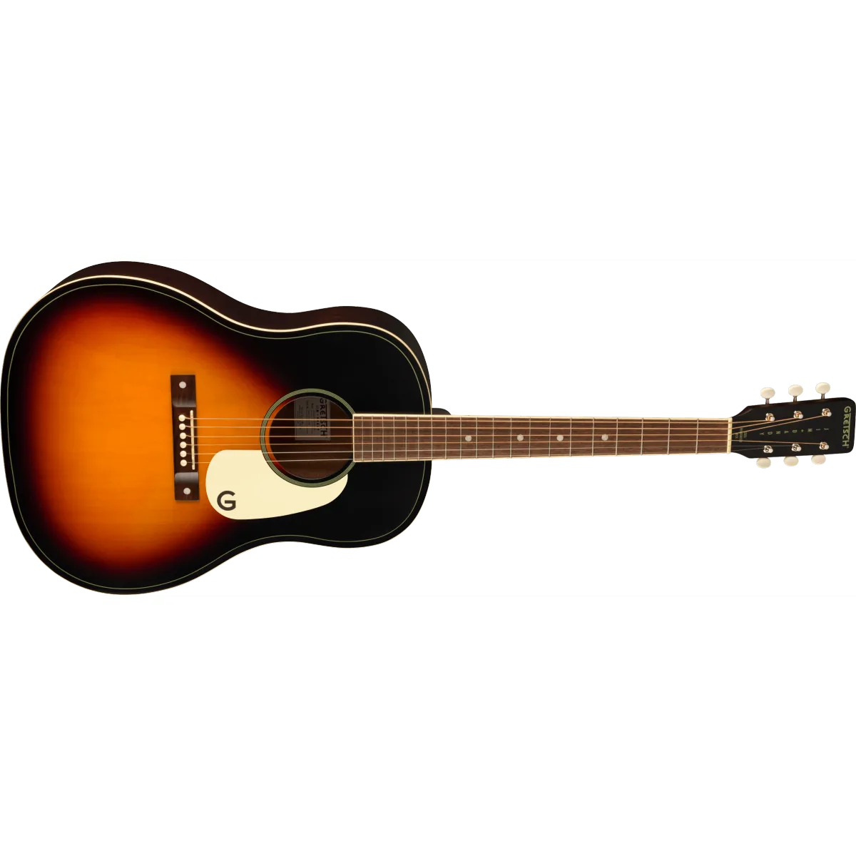 Gretsch Gretsch Jim Dandy Dreadnought Walnut Fingerboard White Pickguard Rex Burst - zdjecie 3