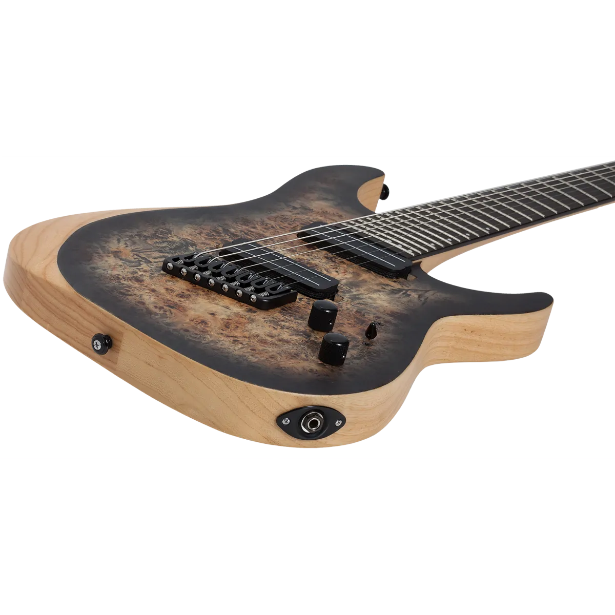SCHECTER Schecter Reaper 7 Multiscale Charcoal Burst - zdjecie 4