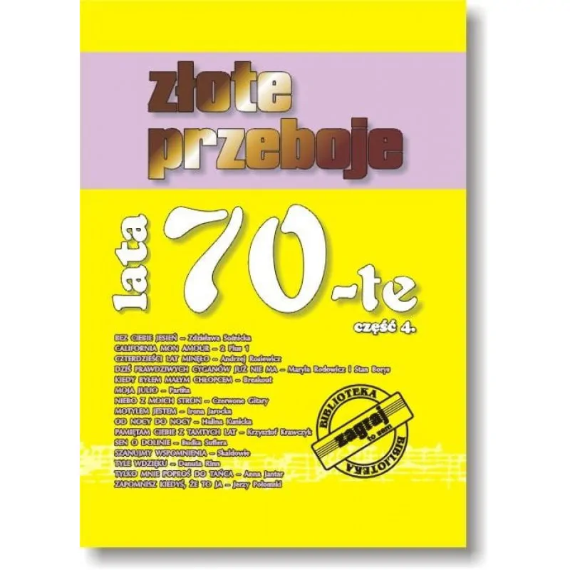 Studio Bis Studio Bis Złote przeboje lata 70-te cz.4 Zagraj to sam