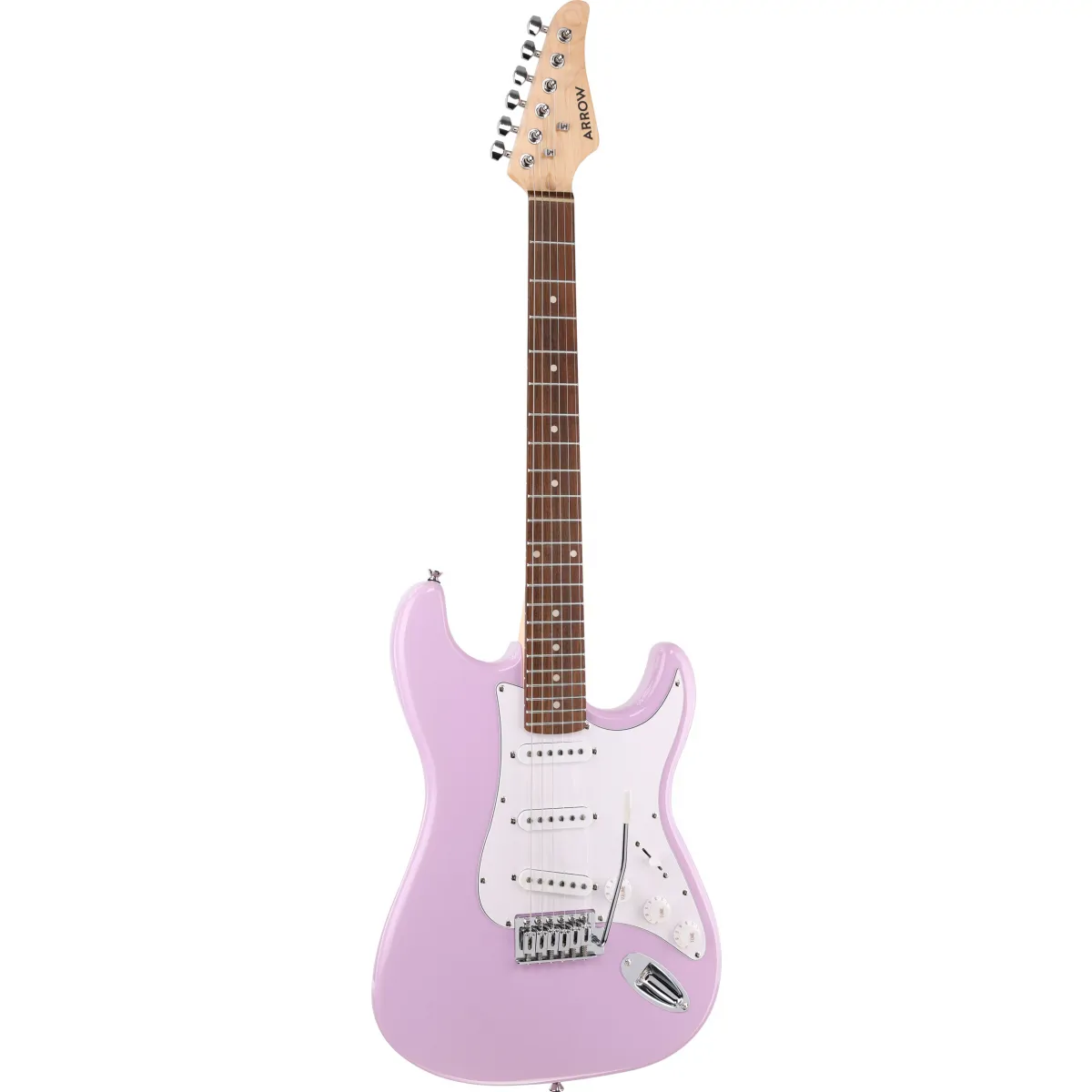 Arrow Arrow Tonecaster ST 111 Bubblegum Rosewood/White gitara elektryczna - zdjecie 4