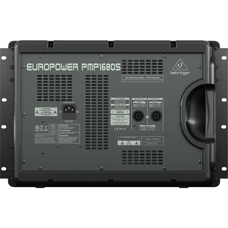 Behringer Behringer PMP1680S Behringer 10-kanałowy powermikser 1600 W - zdjecie 2
