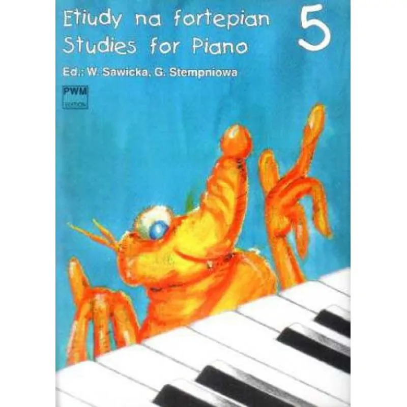 PWM Etiudy na fortepian, z. 5      Wiera Sawicka     Gabriela (ed.) Stempień