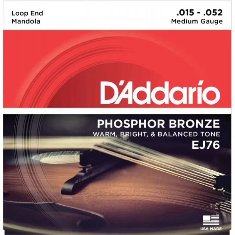 D'ADDARIO D'Addario EJ76  struny do mandoli - zdjecie 2