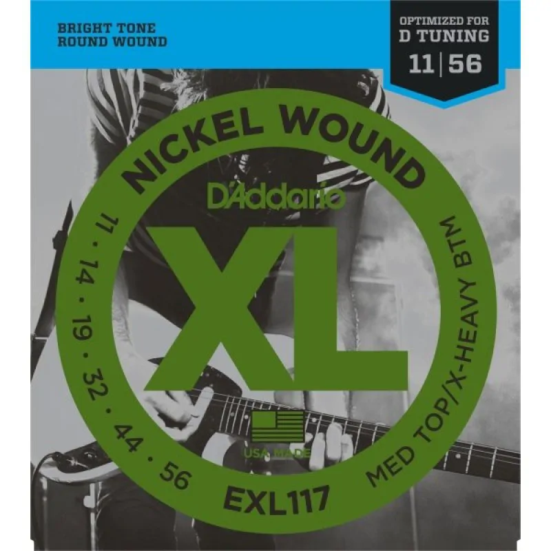 D'ADDARIO D'Addario EXL117 struny git. elektrycznej 11-56