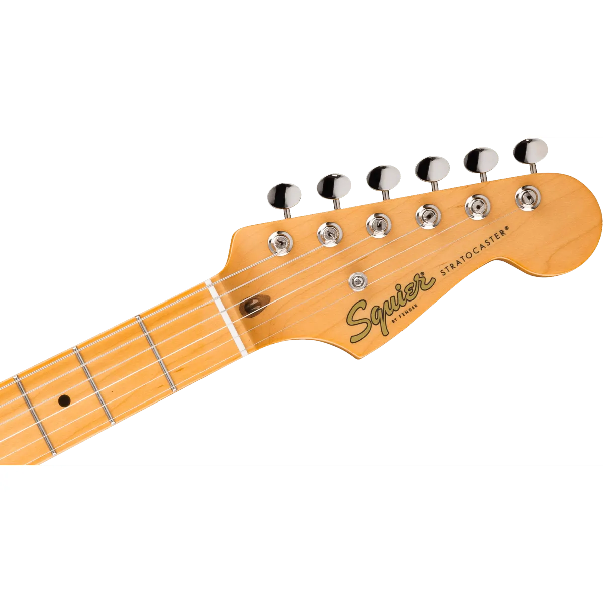 Squier Squier Classic Vibe '50s Stratocaster HT Maple Fingerboard Parchment Pickguard Shell Pink - zdjecie 4