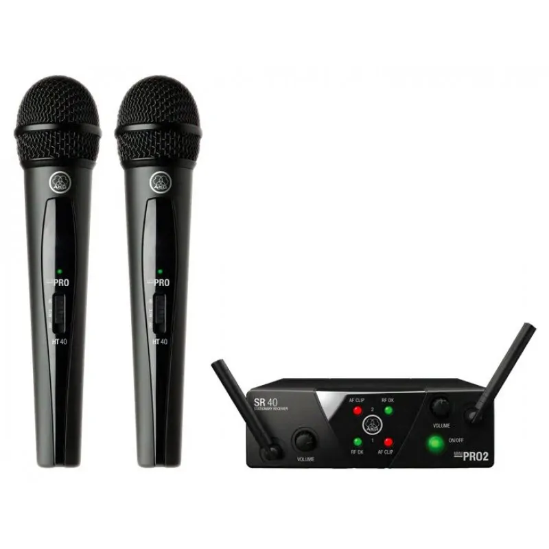 AKG AKG WMS40 Mini2 Vocal Set BD US25A/C - Mikrofonowy zestaw bezprzewodowy