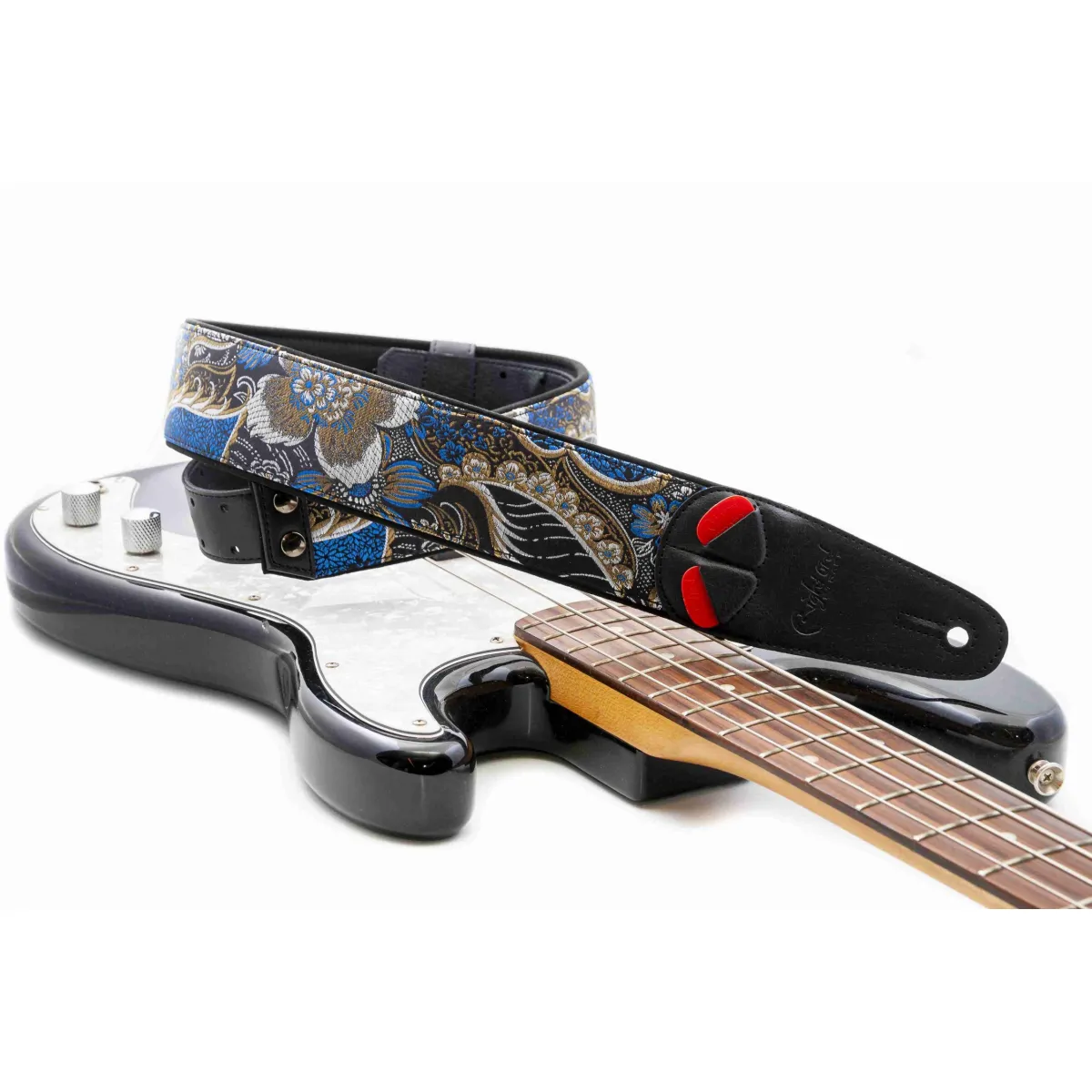 RightOn! Straps RightOn! Hokkaido Black Mojo Pas do gitary - zdjecie 6