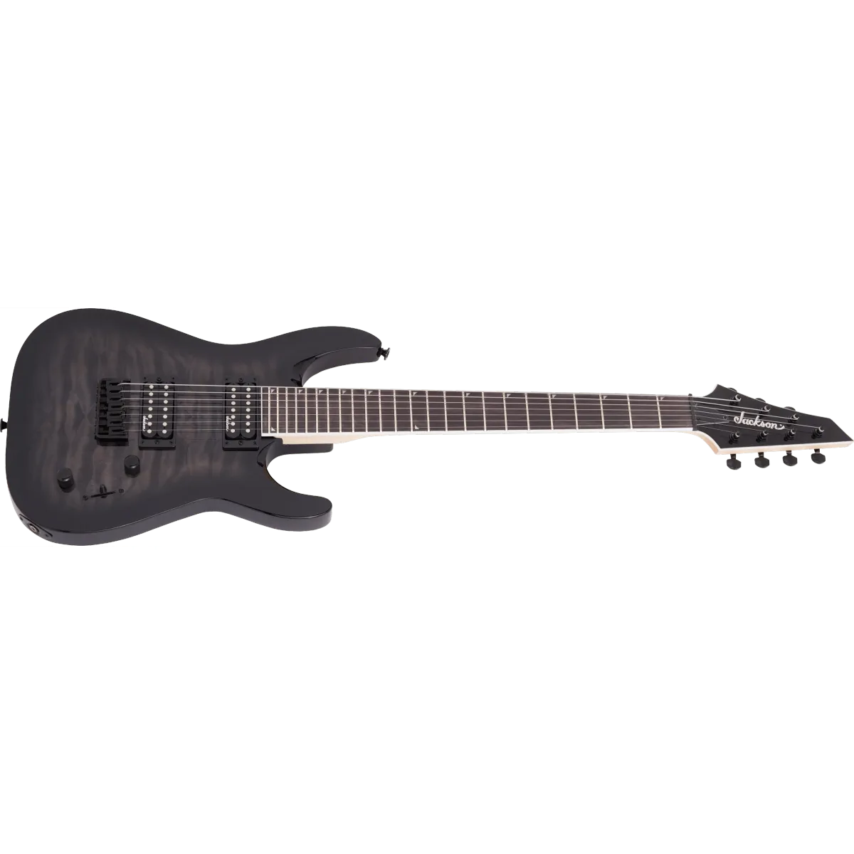 Jackson Jackson Amaranth Fingerboard Transparent Black Burst - zdjecie 3