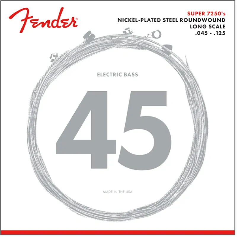 FENDER Fender 7250-5M struny do basu 45-125