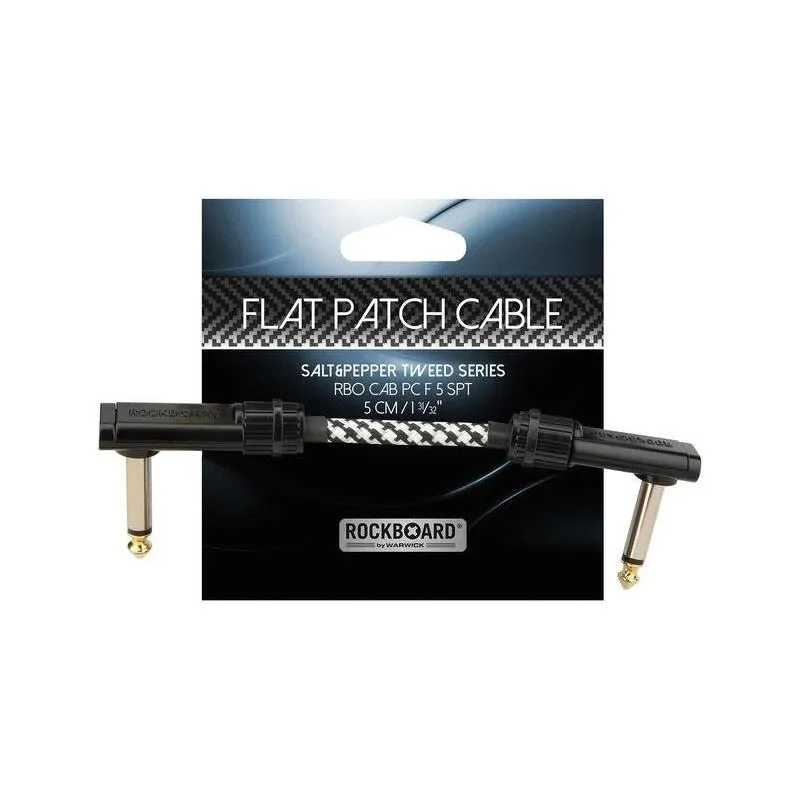 Rockboard RockBoard PCF5SPT Flat Patch Salt & Pepper Tweed 5cm kabel złączka - zdjecie 5
