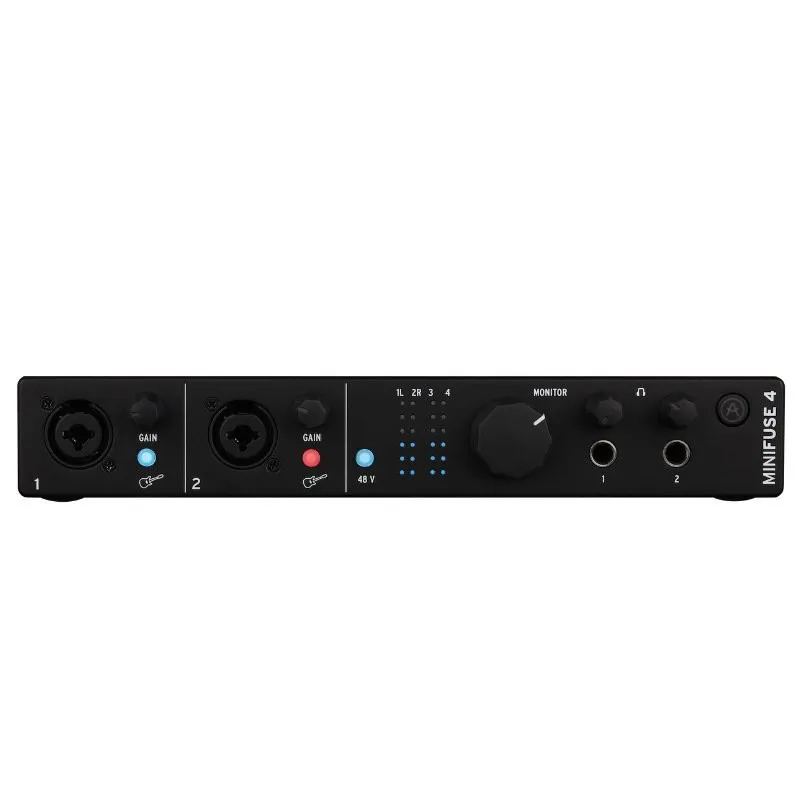 Arturia ARTURIA MiniFuse 4 Black interfejs audio midi - zdjecie 5
