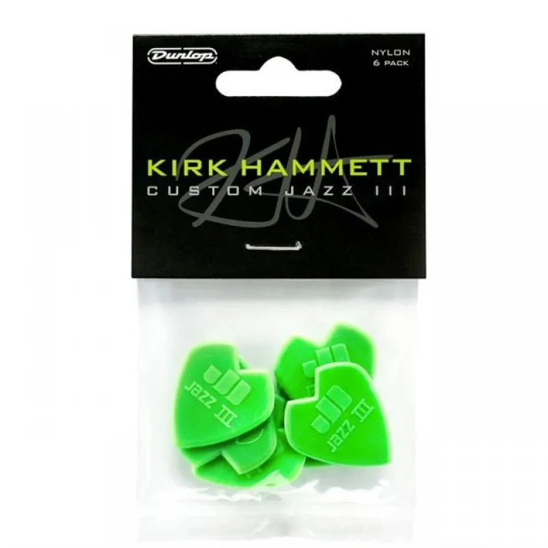 DUNLOP Dunlop Jazz III Kirk Hammet Kostki do Gitary
