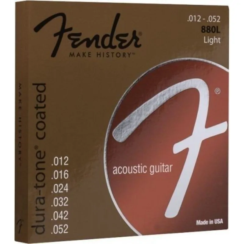 FENDER Fender 880L 12-52 Duratone struny akustyczne - zdjecie 2