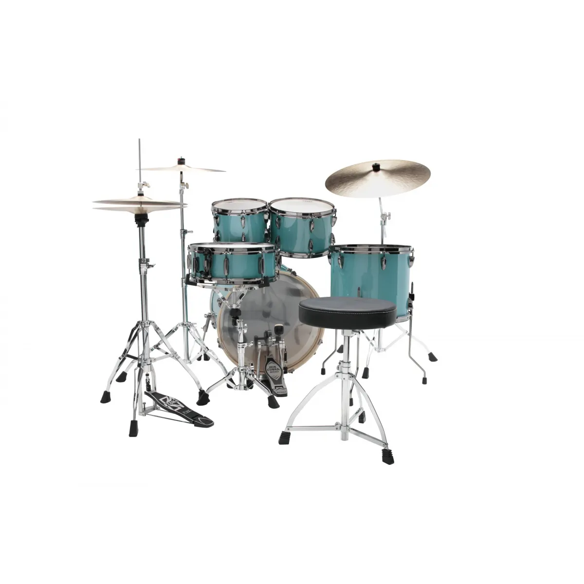 TAMA Tama Imperialstar IP50H6WBN-SLM Sky Blue Mist perkusja+statywy+talerze - zdjecie 4