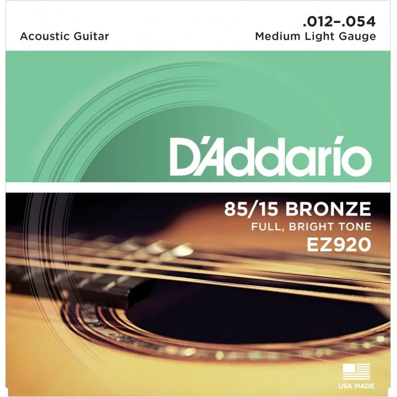 D'ADDARIO D'Addario EZ920 - 85/15 Bronze 12-54