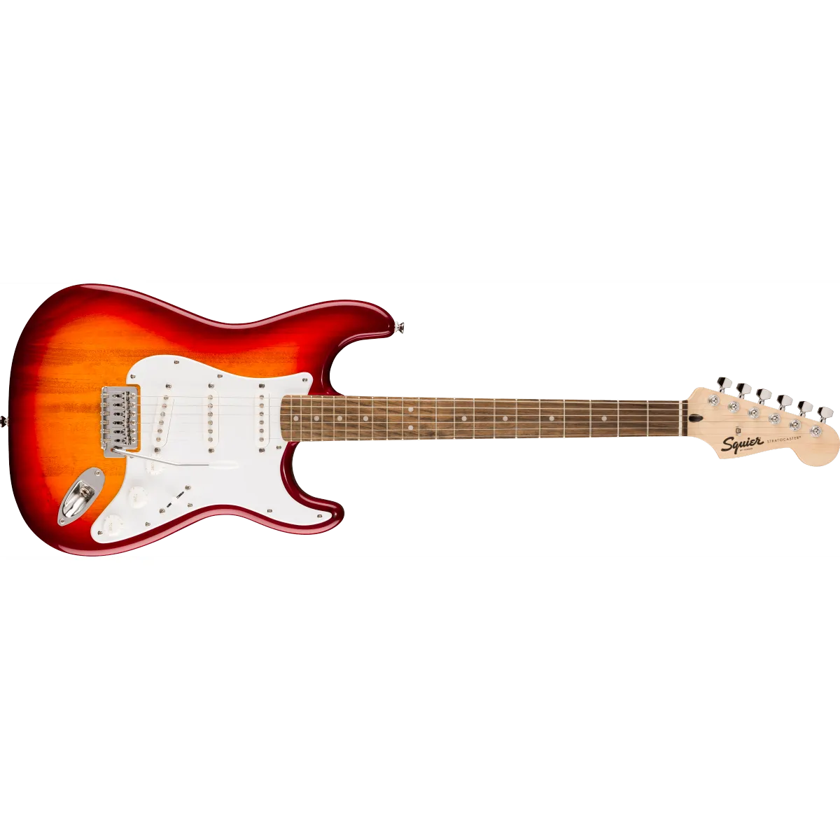 Squier Squier Sonic Stratocaster Laurel Fingerboard White Pickguard Sienna Sunburst