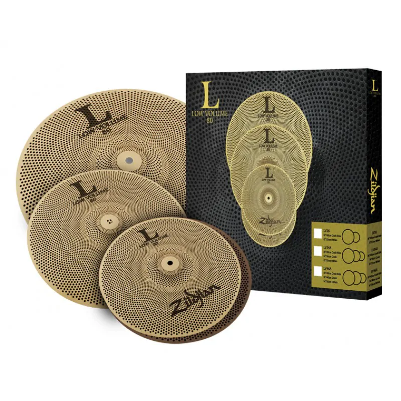 Zildjian Zildjian L80 LV348 Low Volume Box 13"14"18" set