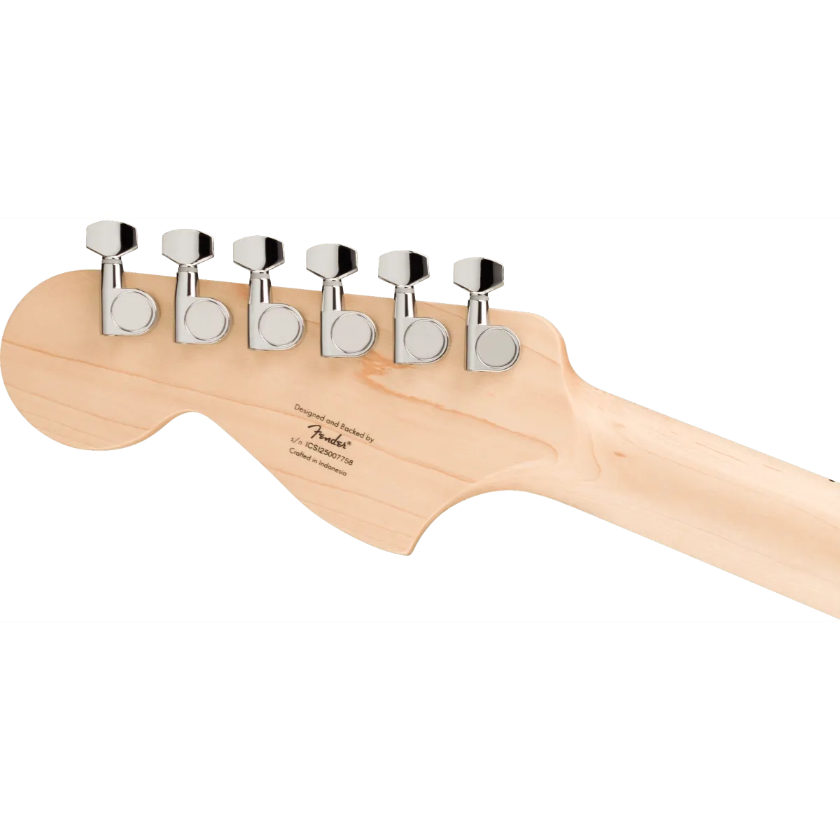 Squier Squier Sonic Mustang Maple Fingerboard White Pickguard Daphne Blue - zdjecie 5