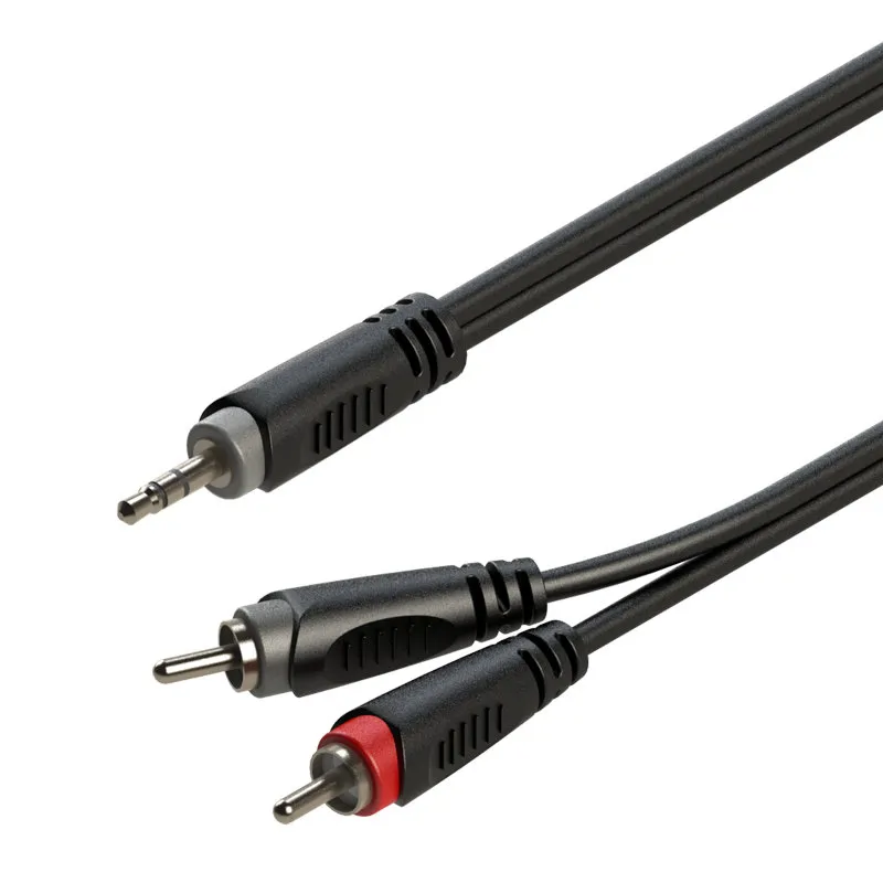 Roxtone Roxtone SAYC150L1 Kabel audio Jack 3.5mm stereo / 2 x RCA 1m