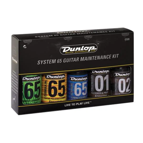 DUNLOP Dunlop System 65 Guitar Maintenance Kit zestaw do pielęgnacji gitary