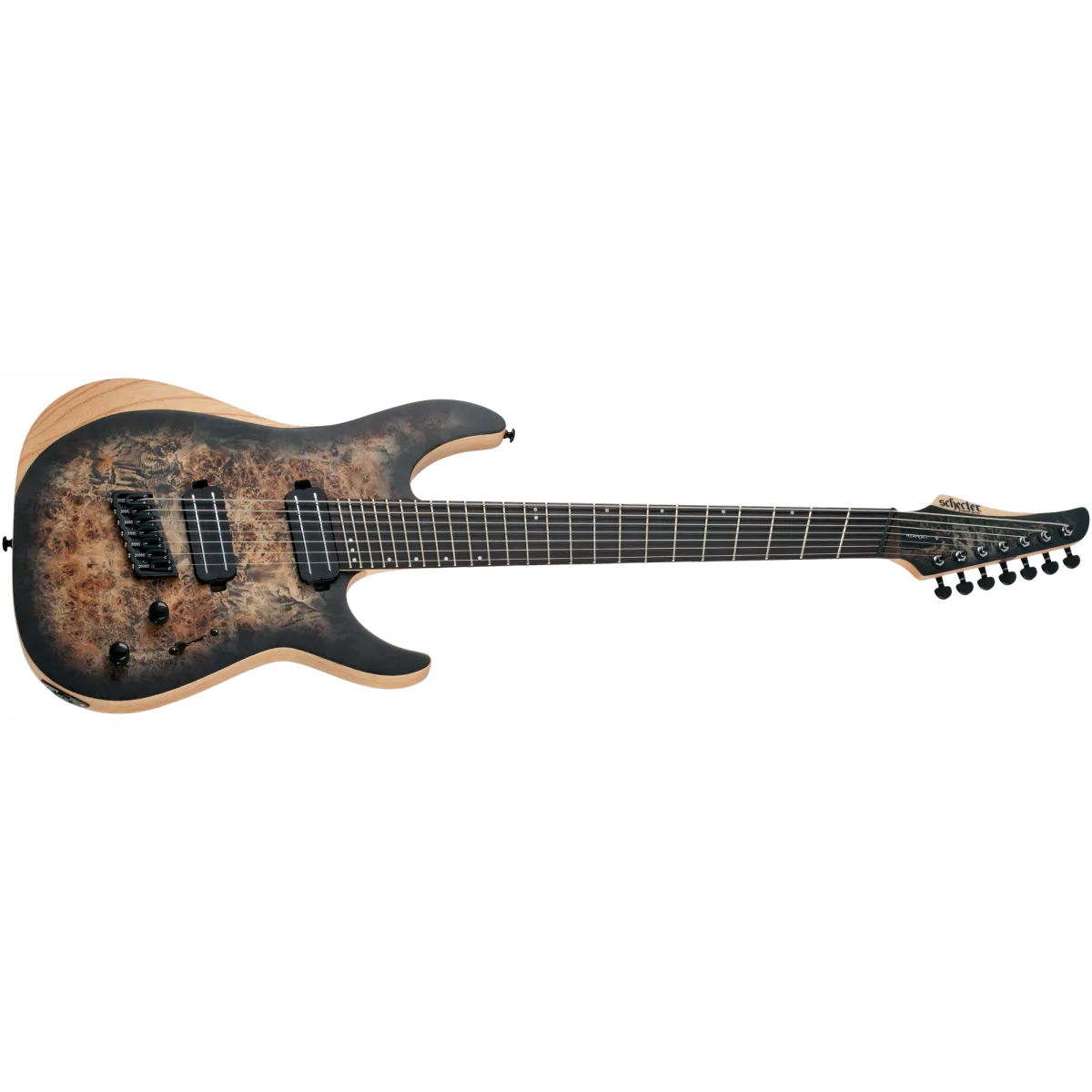SCHECTER Schecter Reaper 7 Multiscale Charcoal Burst