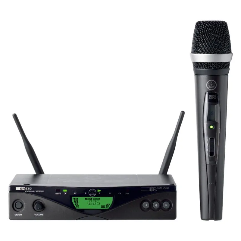 AKG AKG WMS470 D5 Vocal Set BD9-50MW - Mikrofonowy zestaw bezprzewodowy 600.1 to 605.9 MHz