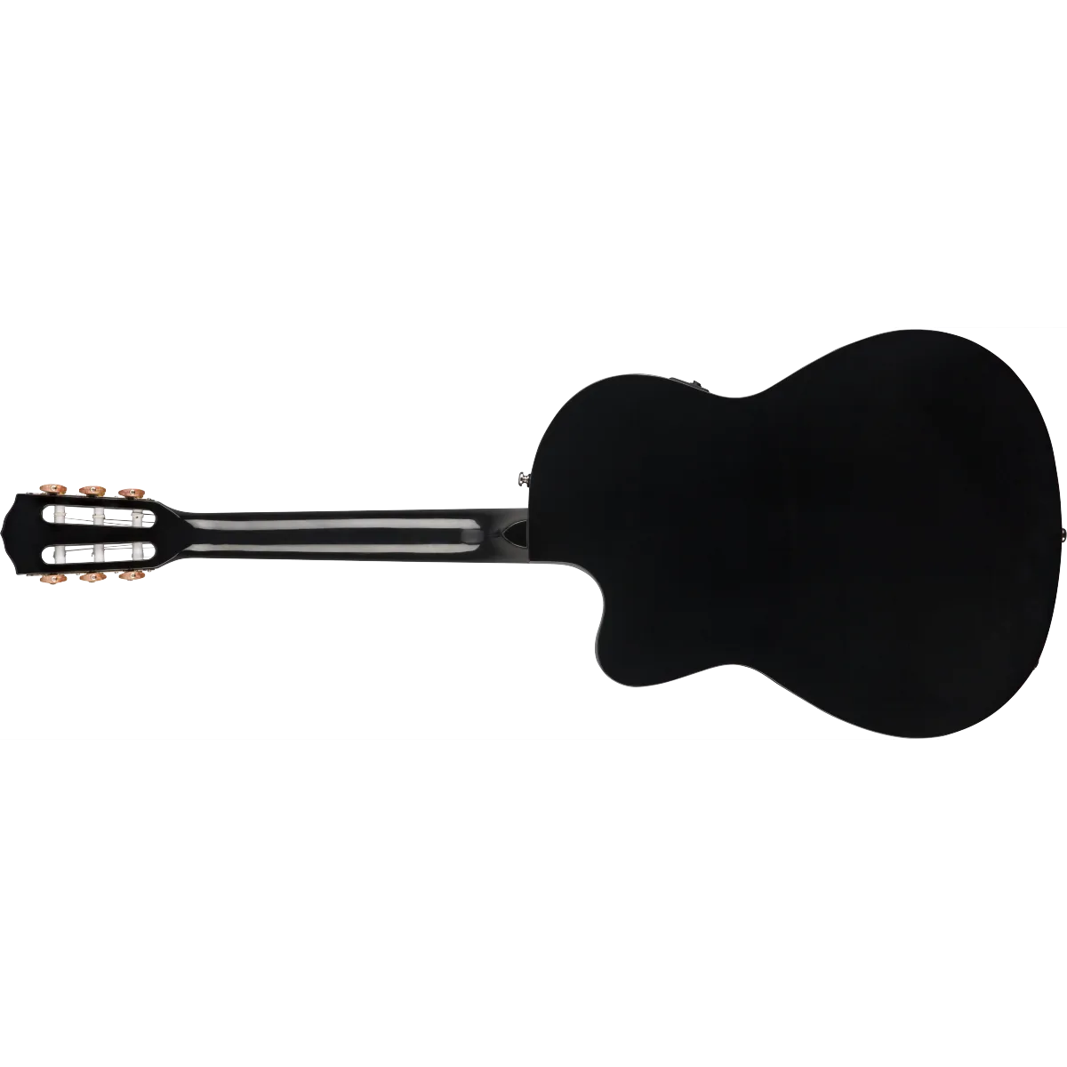 FENDER Fender CN-140SCE Nylon Thinline Walnut Fingerboard Black w/case - zdjecie 2