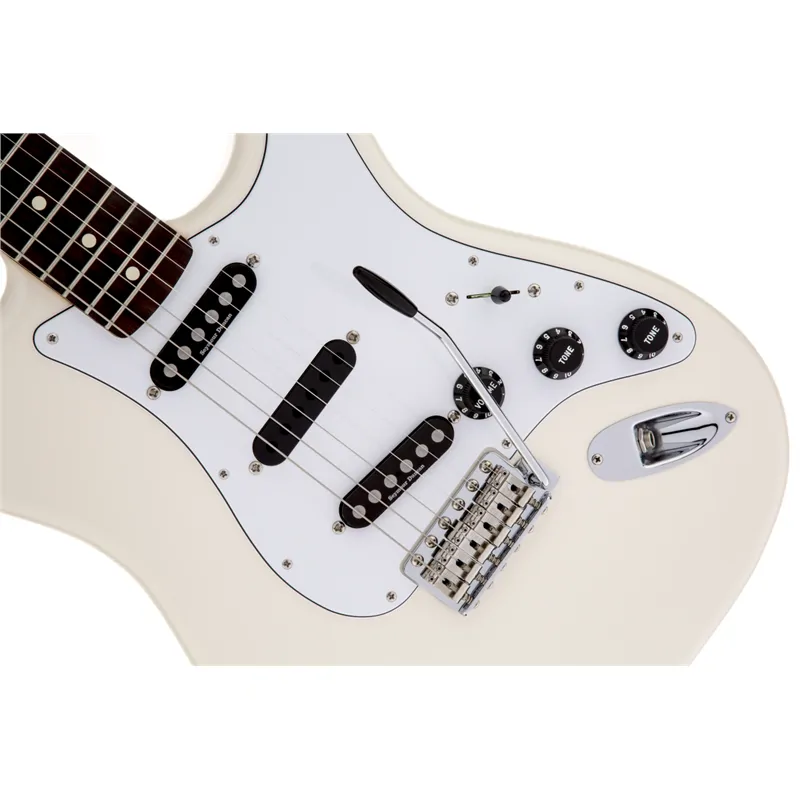 FENDER Fender Ritchie Blackmore Stratocaster Scalloped Rosewood Fingerboard Olympic White - zdjecie 3