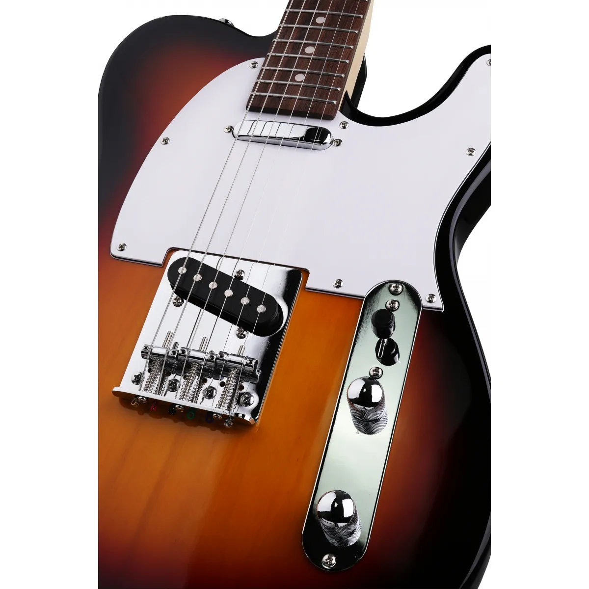 Arrow Arrow Telico TL 11 Tobacco Burst Rosewood/White gitara elektryczna - zdjecie 6