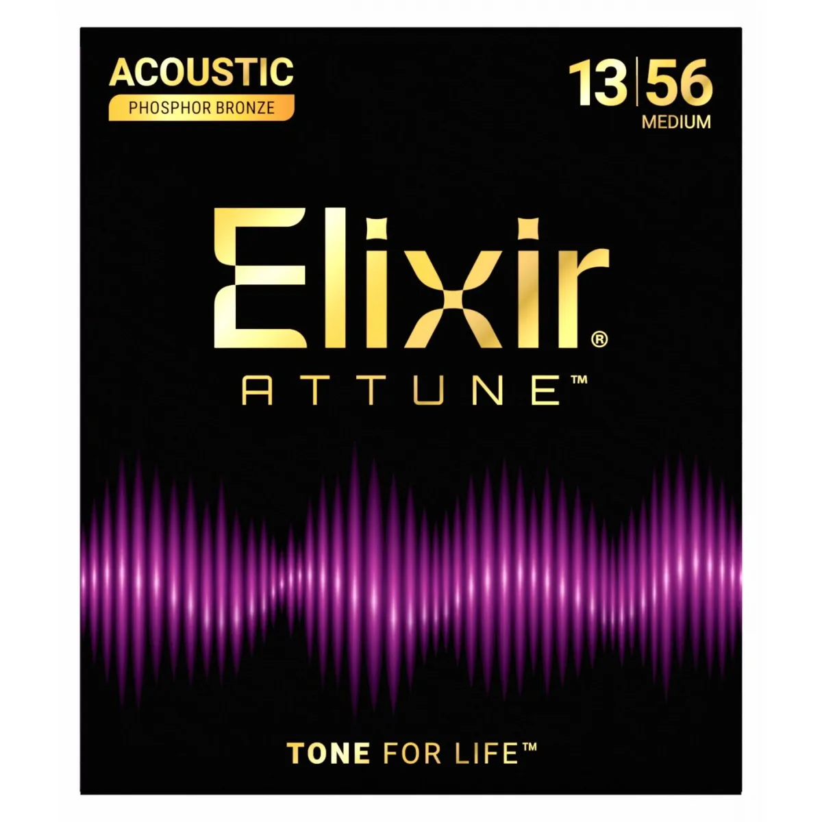 ELIXIR Elixir ATTUNE Phosphor Bronze Medium 13-56